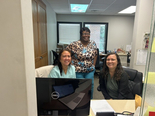 Photo 3 June 4 Milledgeville Pediatrics Amerigroup visit with Milledgeville Pediatrics staff