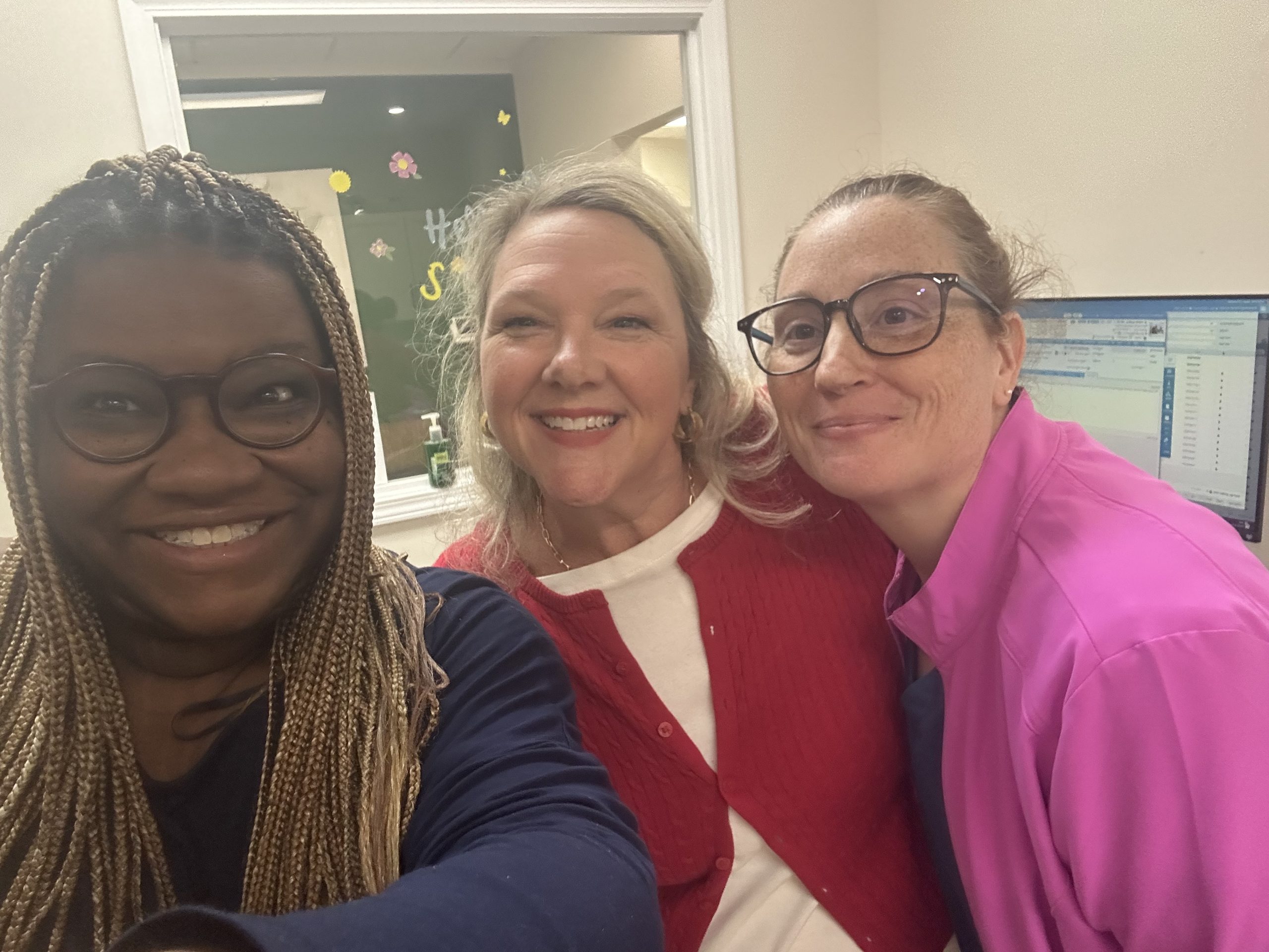 Photo 6 June 24 Grace Pediatrics in Blairsville Amerigroup visit with Grace Pediatrics staff